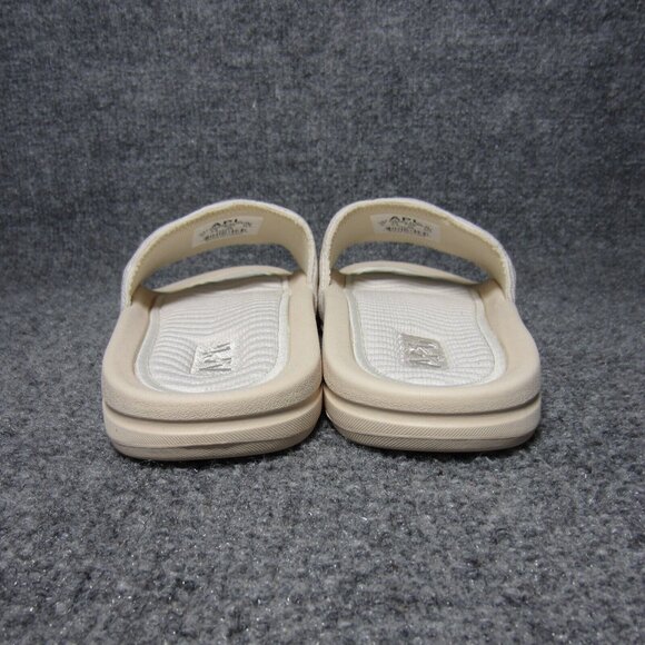 APL ZigZag Slide Sandals Womens Size 6 Beige Lightweight Comfort - Picture 4 of 9
